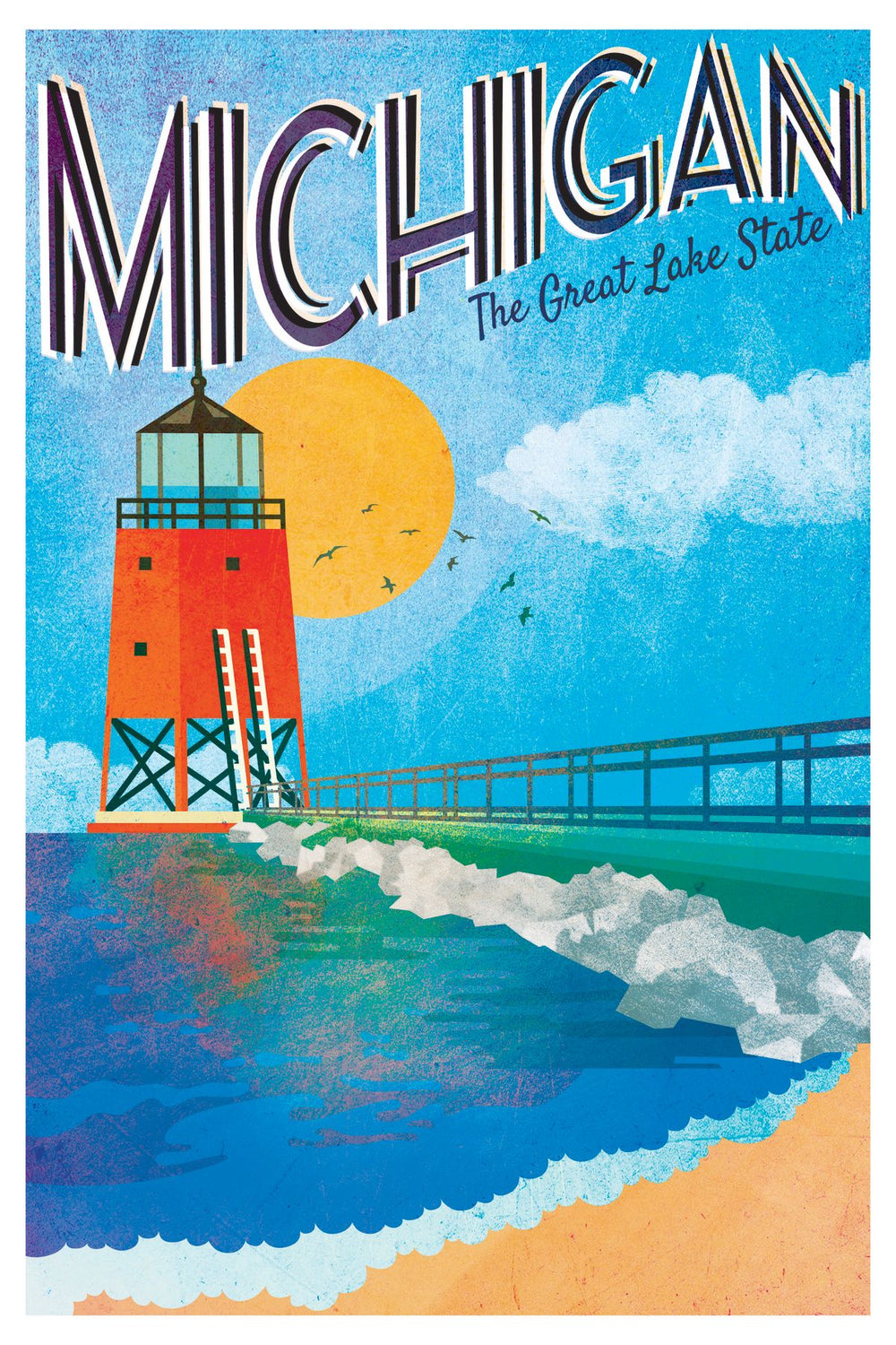 Lake Michigan Poster