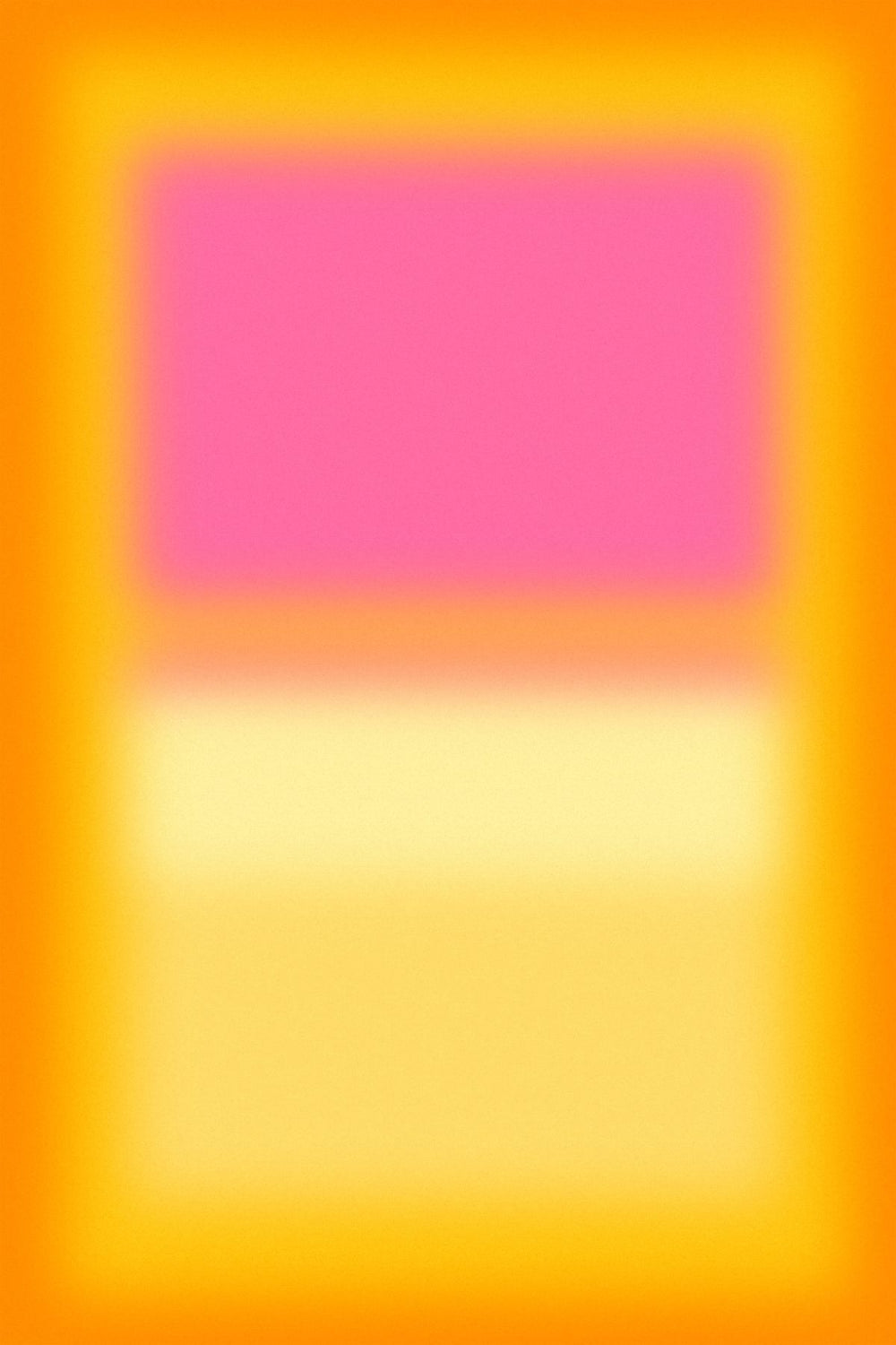 Orange and Pink Rothko-Style Abstract