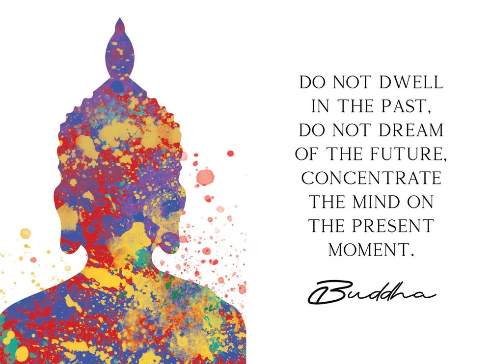 Do Not Dwell Zen Quote