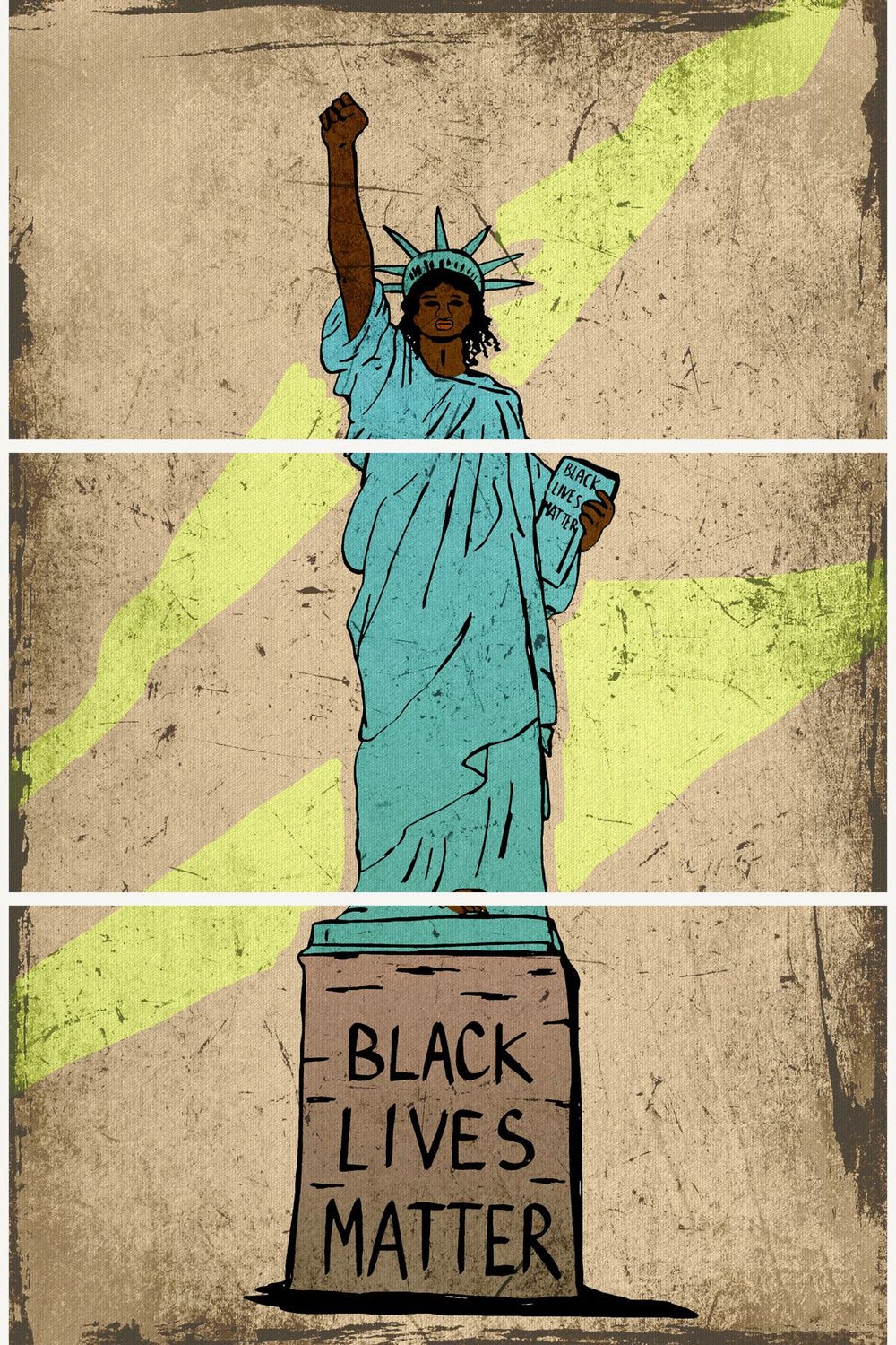 BLM Statue Of Liberty