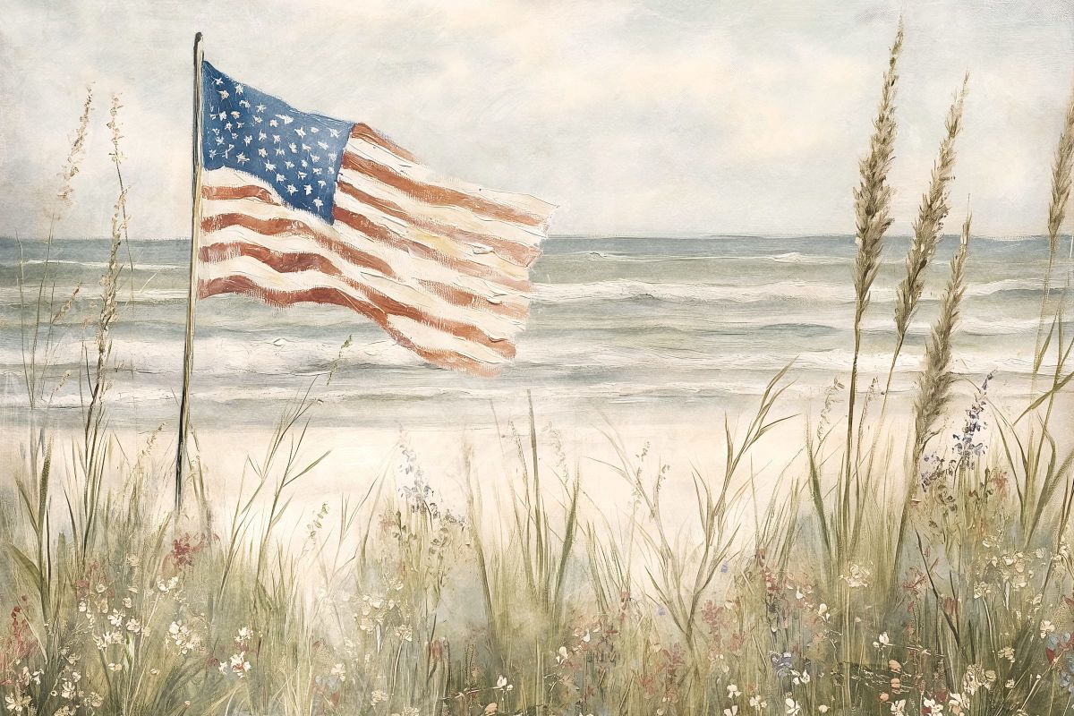 Sea Meets Patriotism