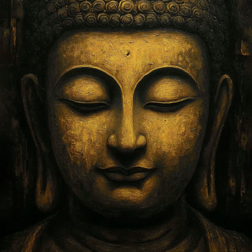 Calm Golden Buddha