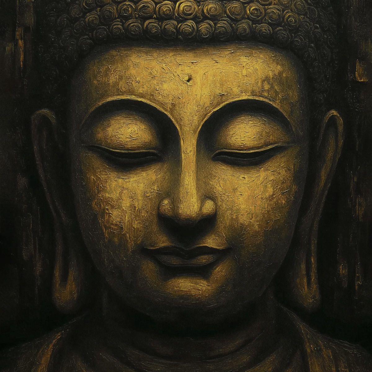 Calm Golden Buddha