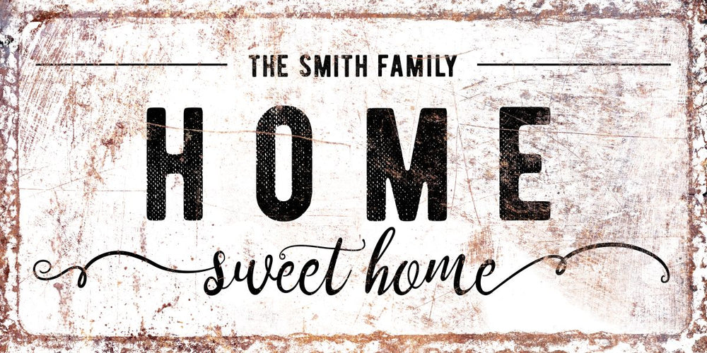 Smith Family Home Sign