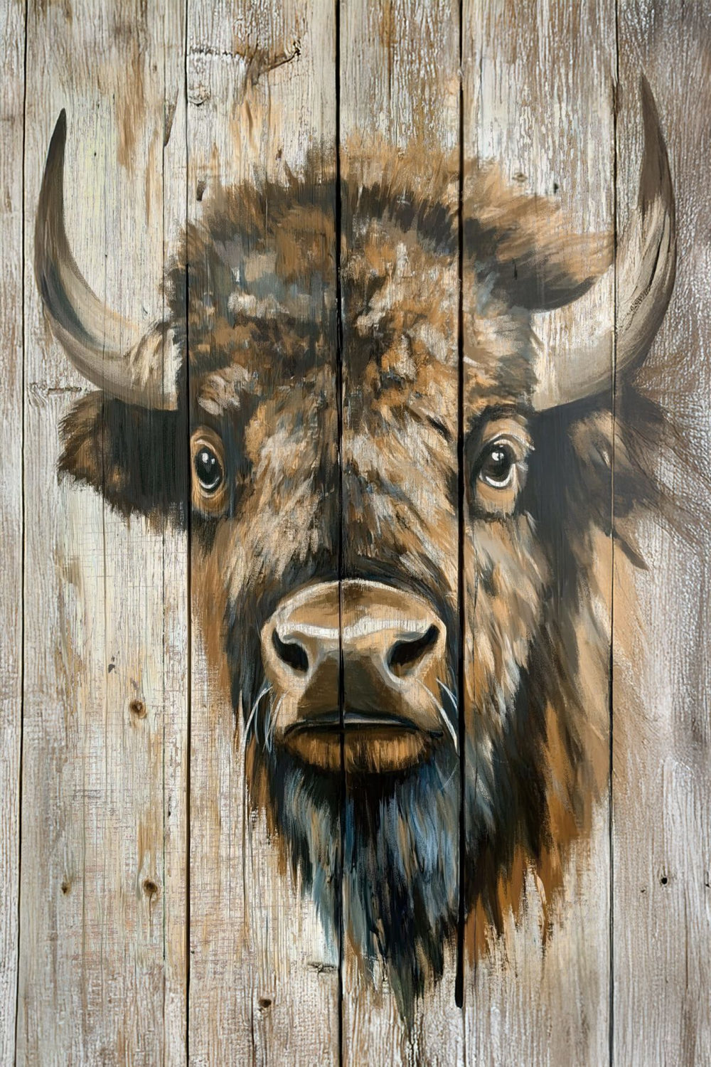 Bison Portrait