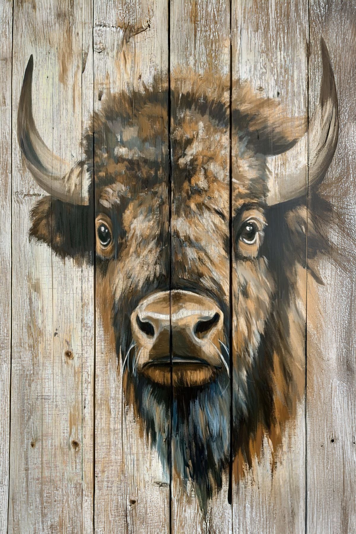 Bison Portrait