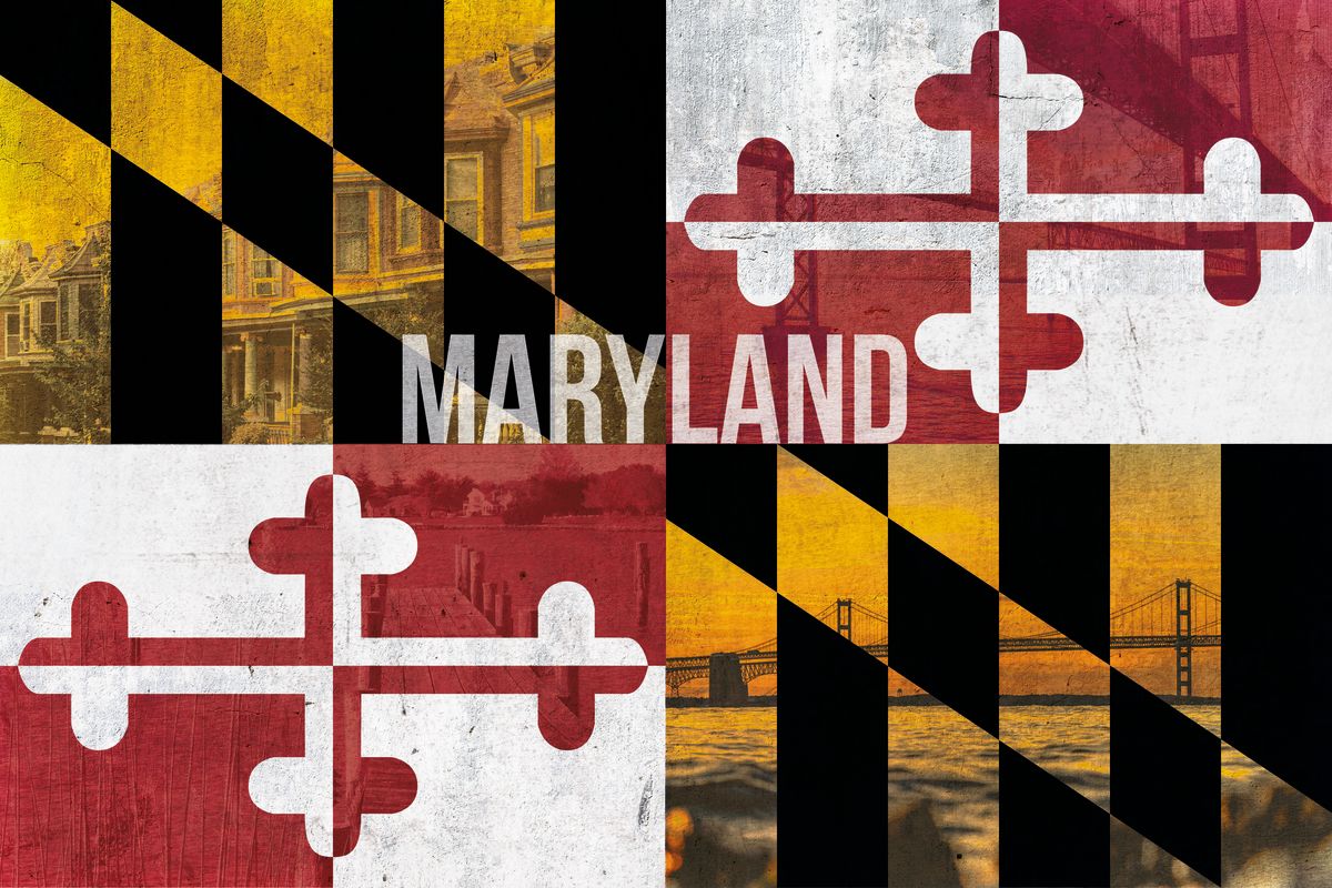 Flag Of Maryland