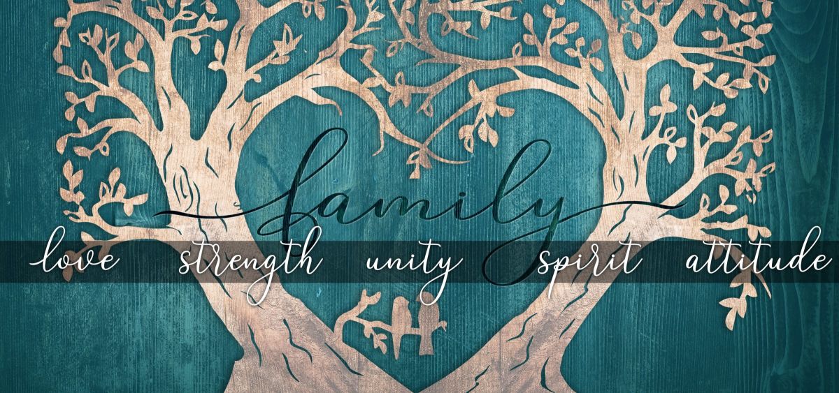 Family Bond Heart Tree