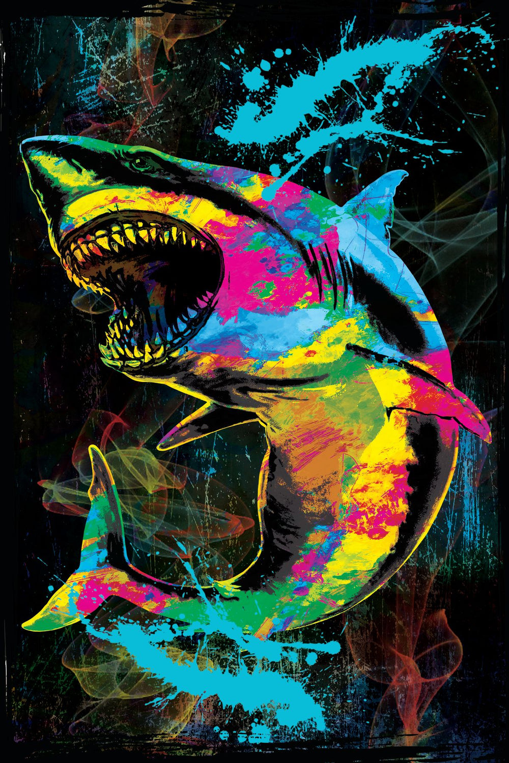 Color Grunge Shark