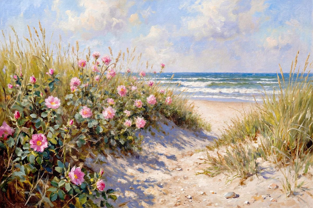 Flowers At The Shore