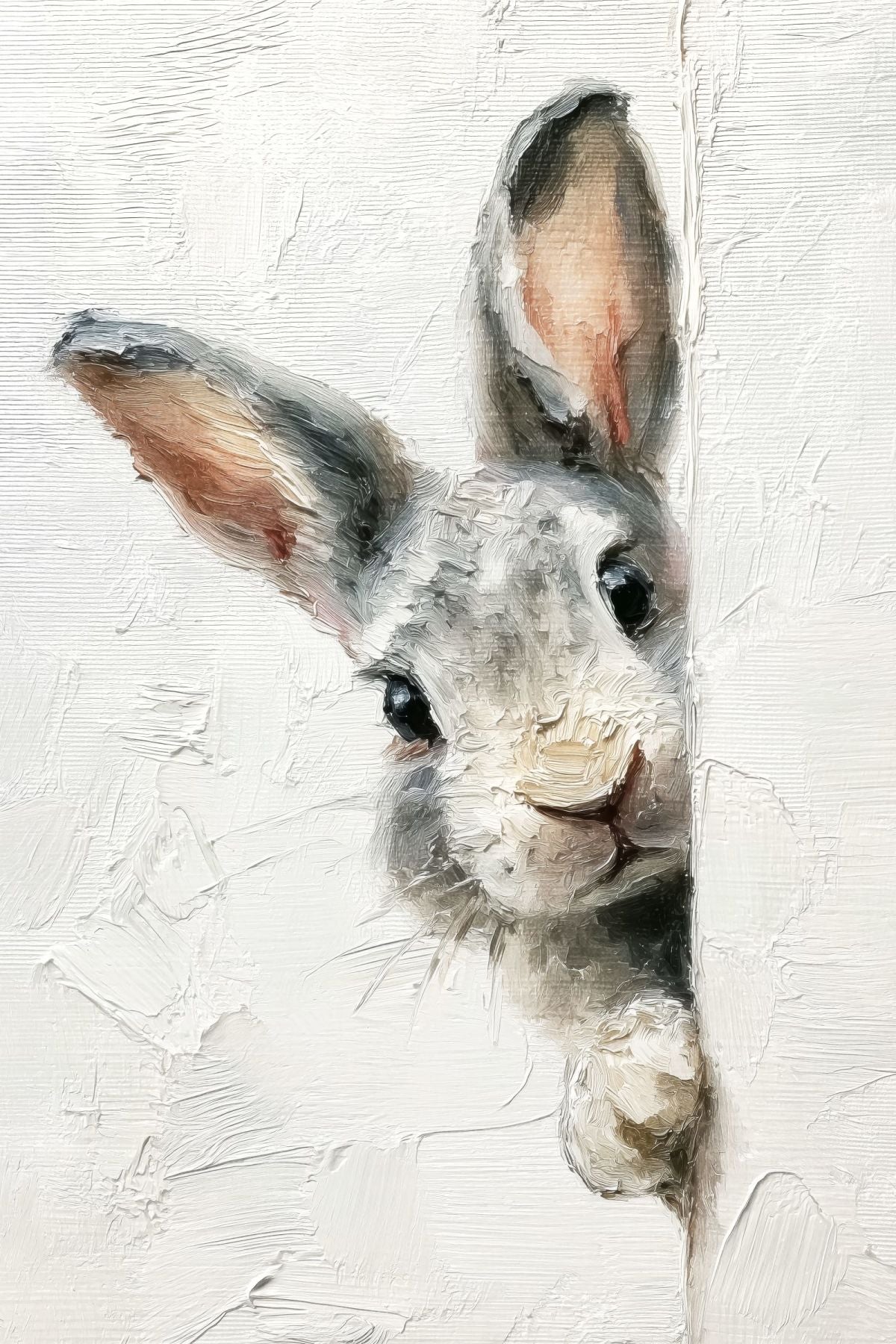 Curious Bunny Portrait