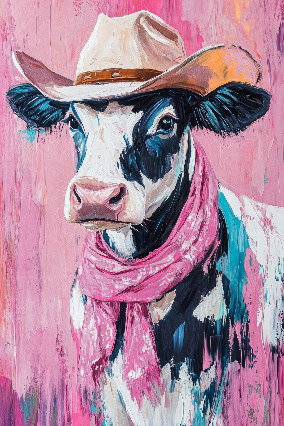 Stylish Cow