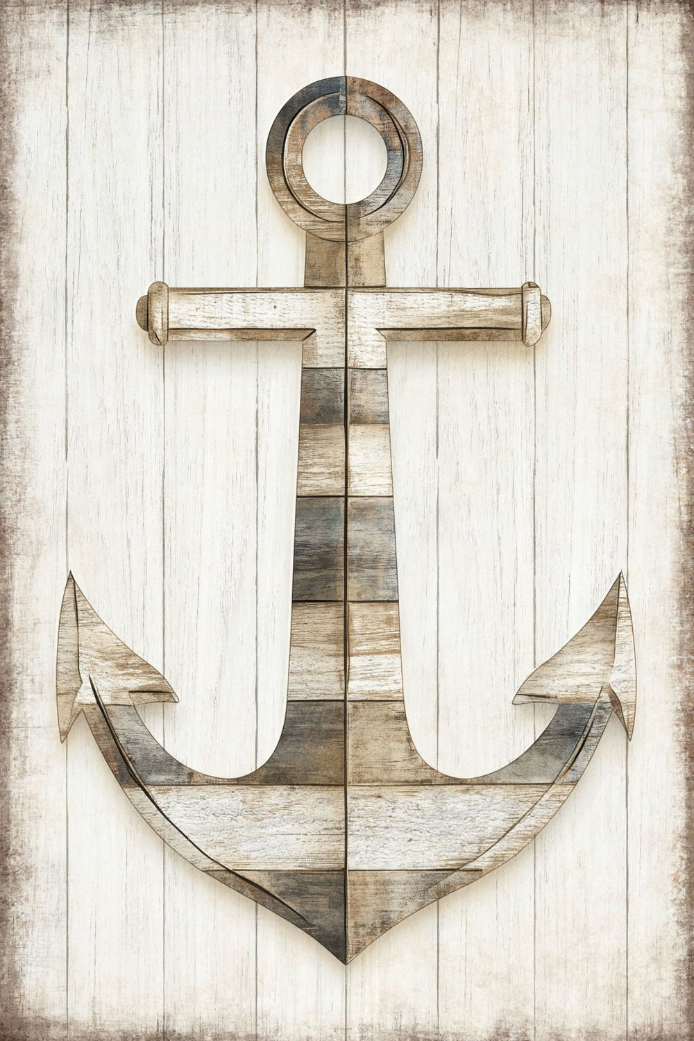 Wood Style Anchor