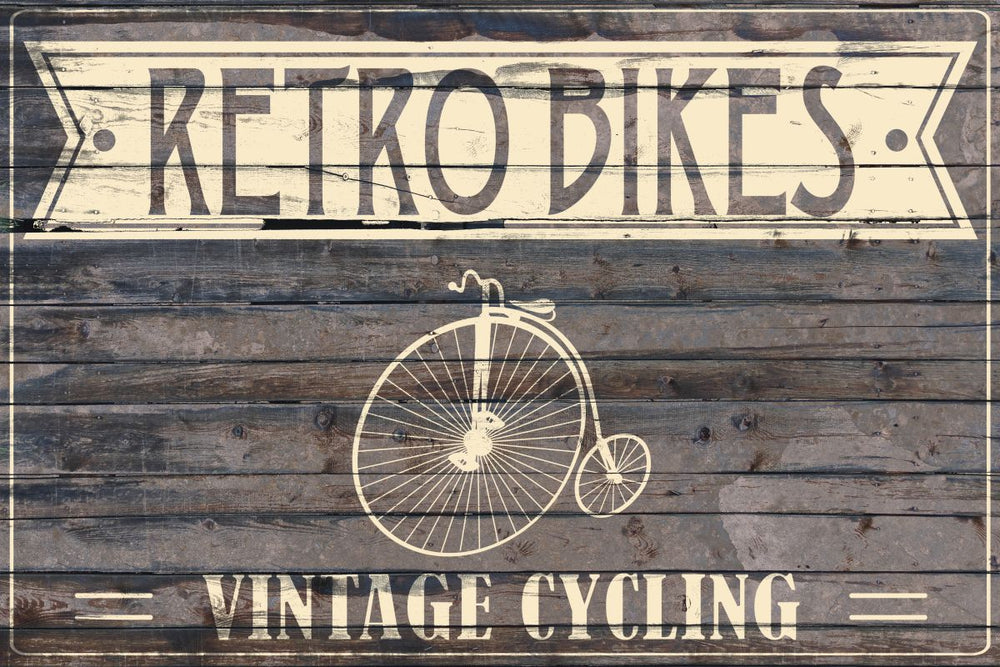 Retro Penny Farthing Bicycle II