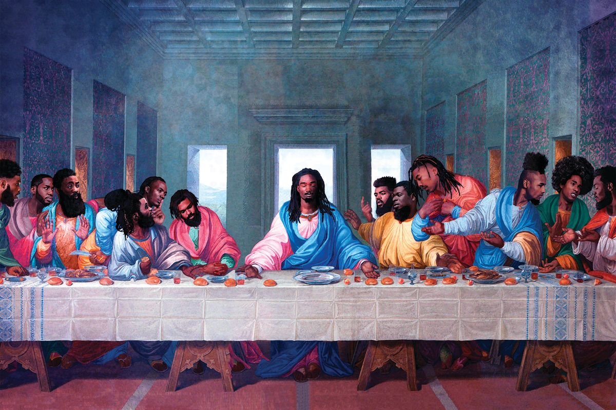 Black Last Supper I