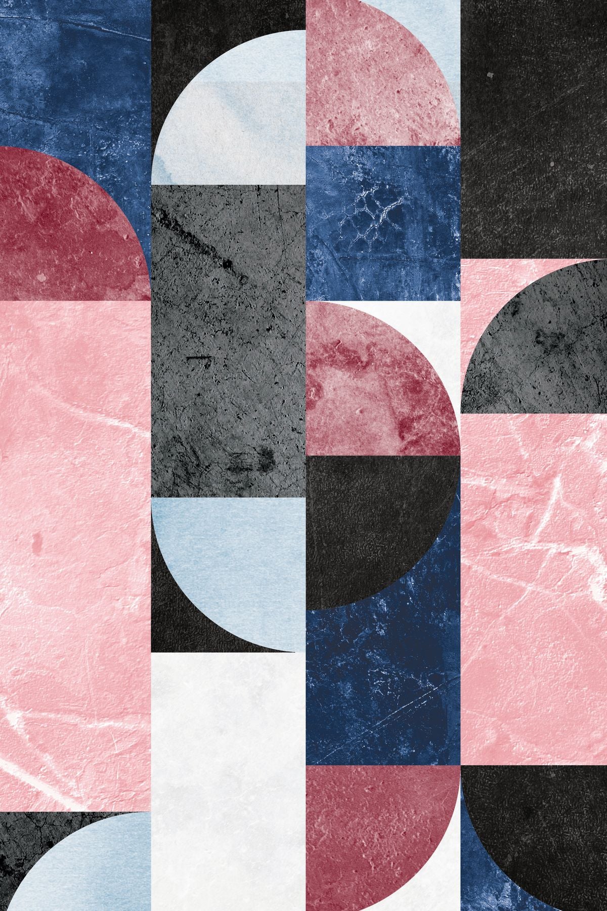 Marble Geometric Abstract VI
