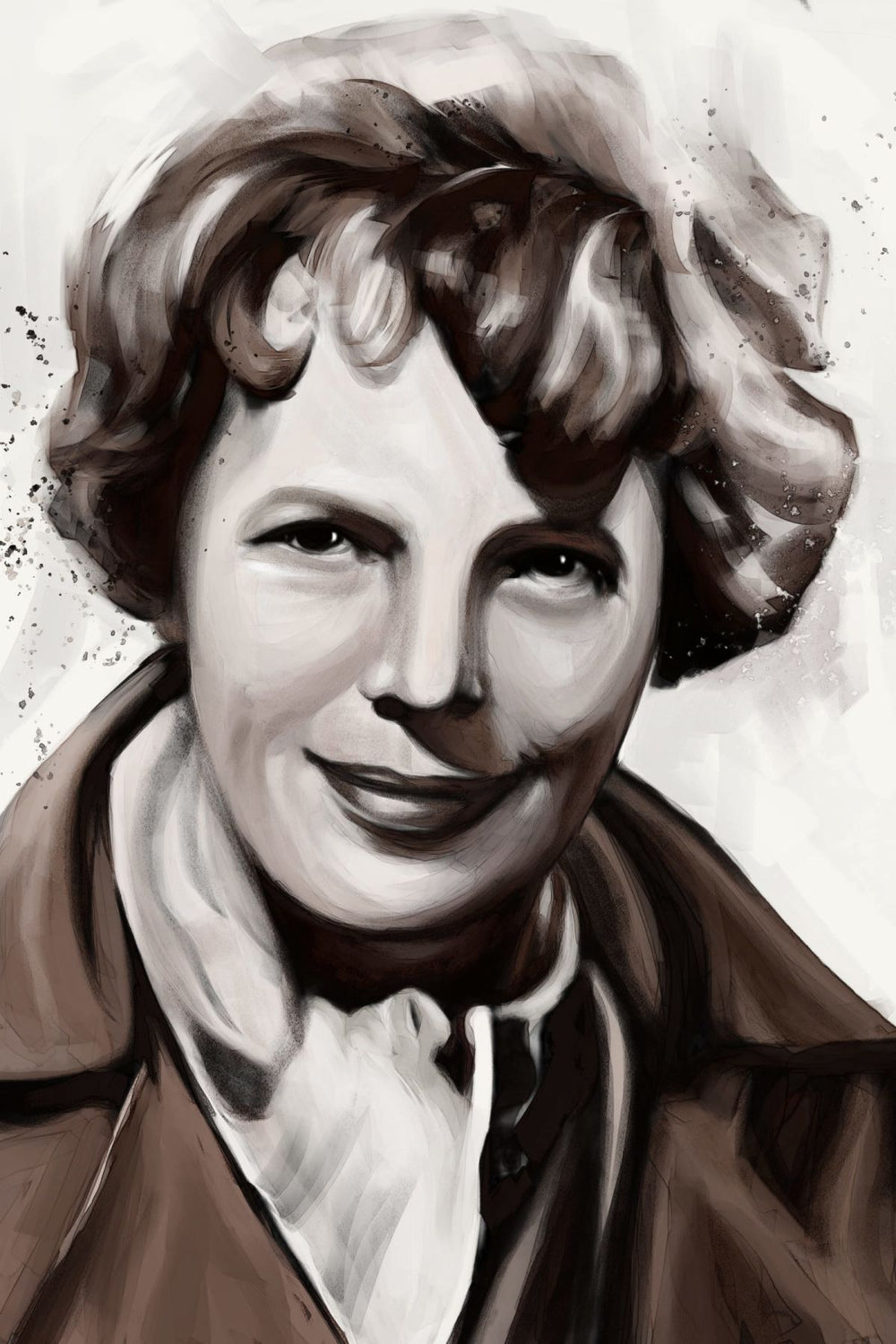 Amelia Earhart Portrait