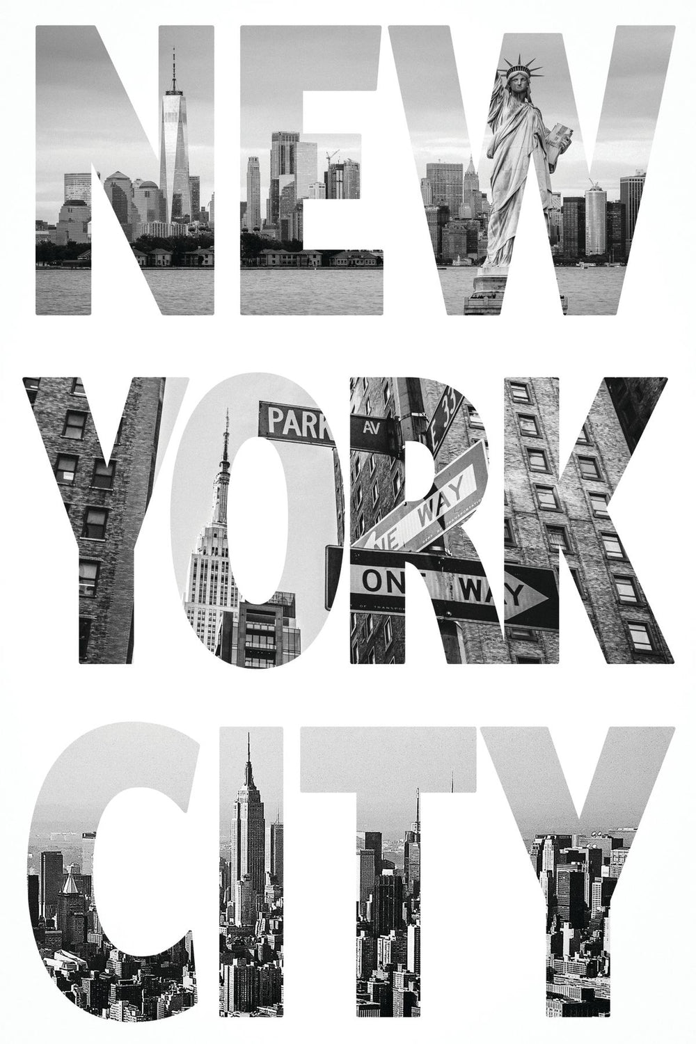 NY Scene Typography