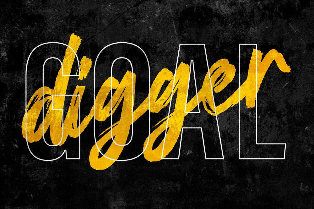 Goal Digger Typography