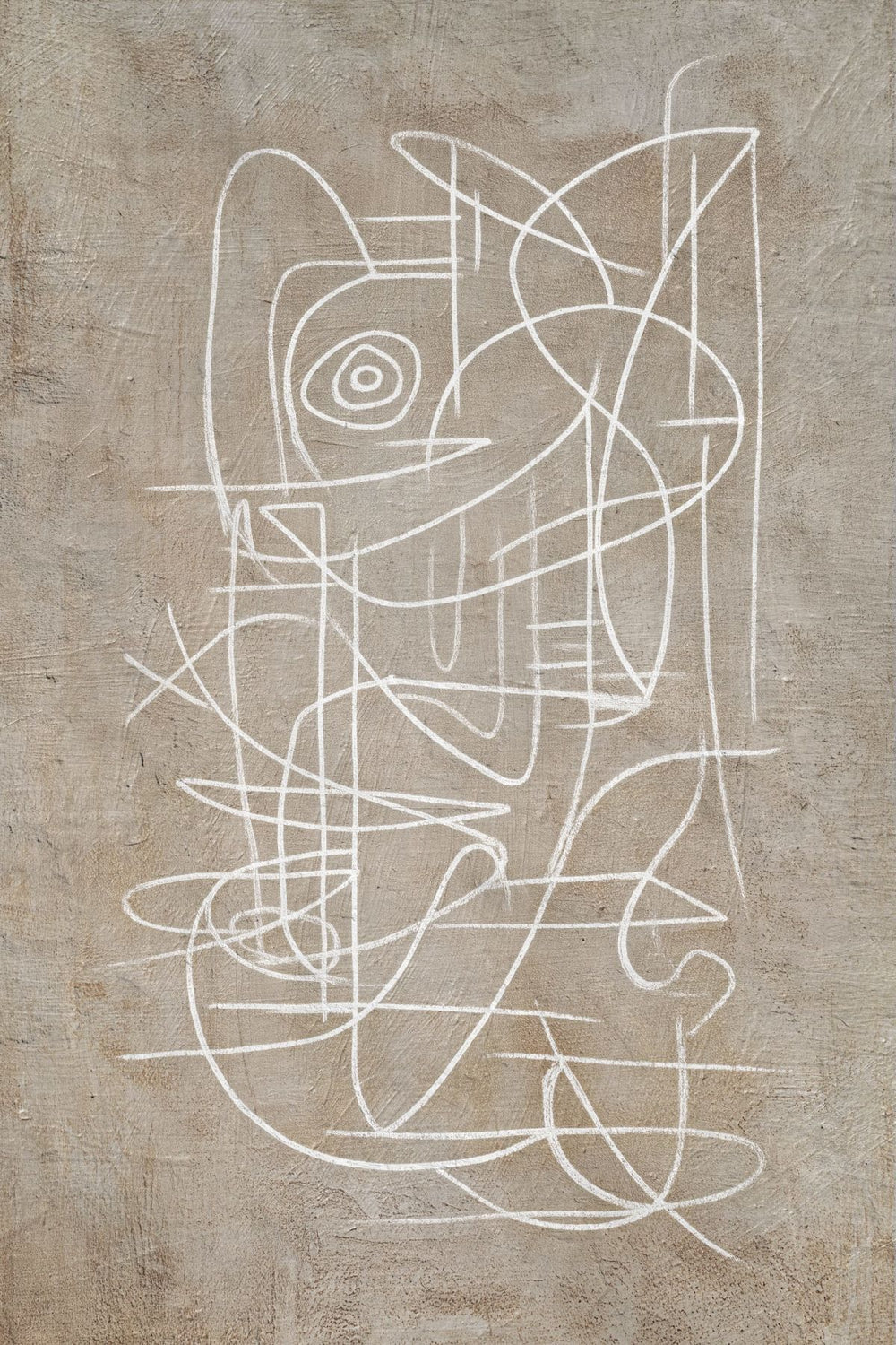 Chaos Drawn In Soft Lines
