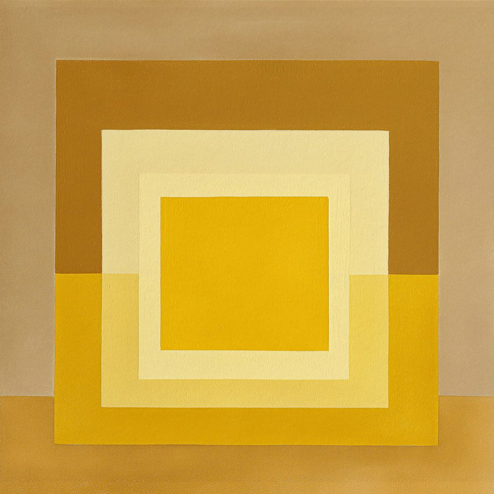 Sunlit Square Abstract