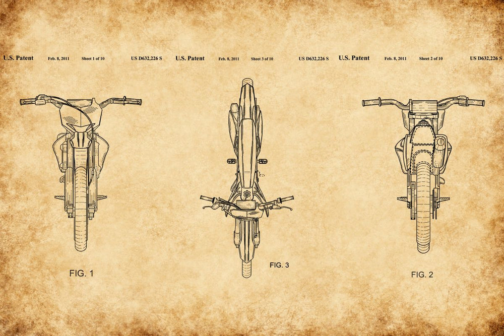 Motorcycle Design Patent
