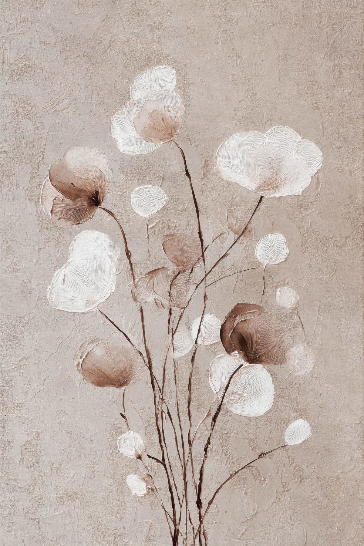 Neutral Flowers IV