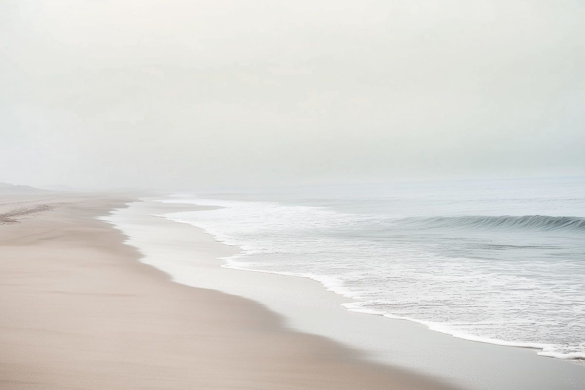 Sand Under Waves