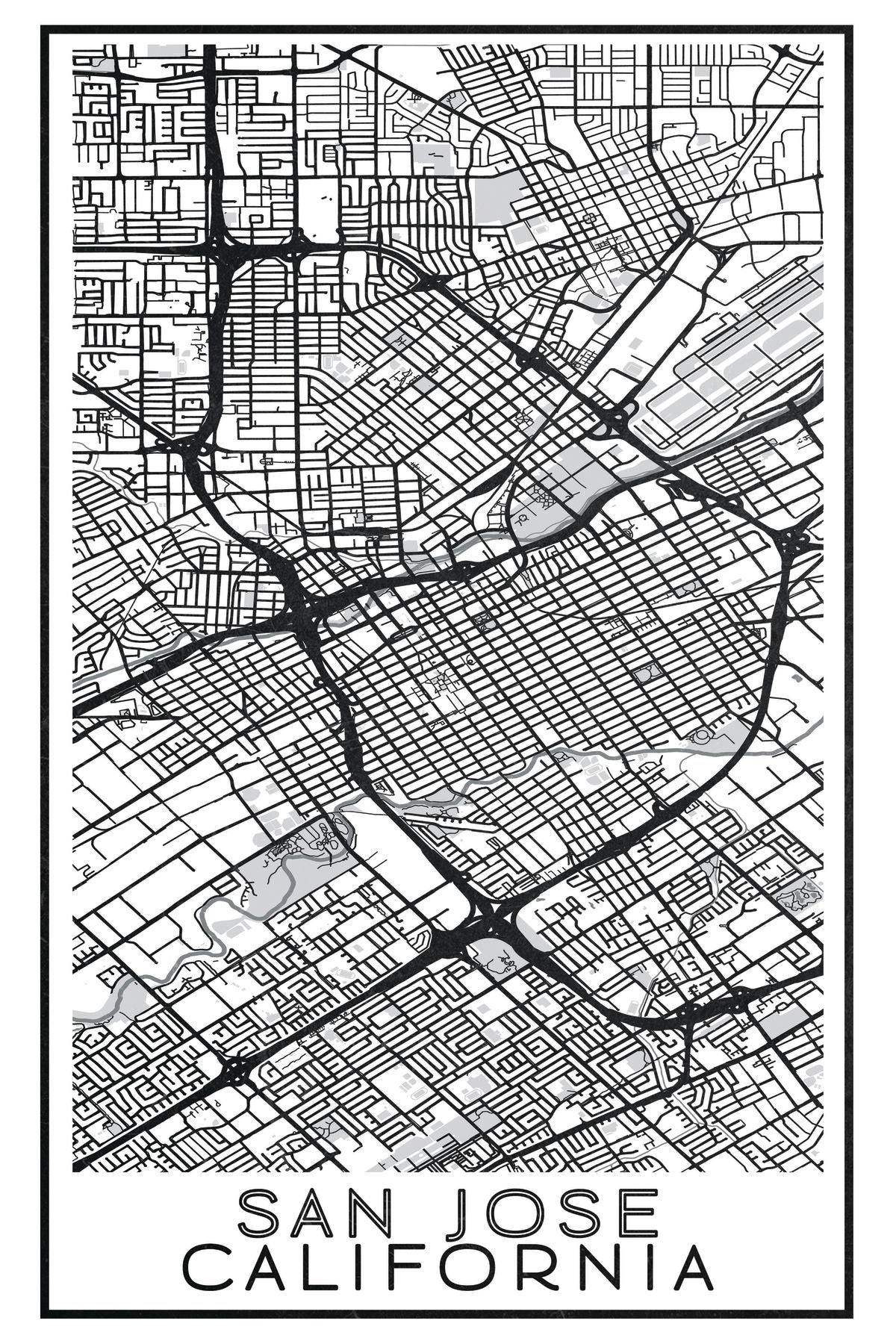 San Jose City Map