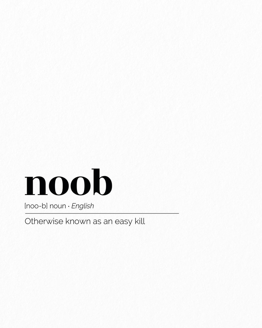 Meaning Of Noob