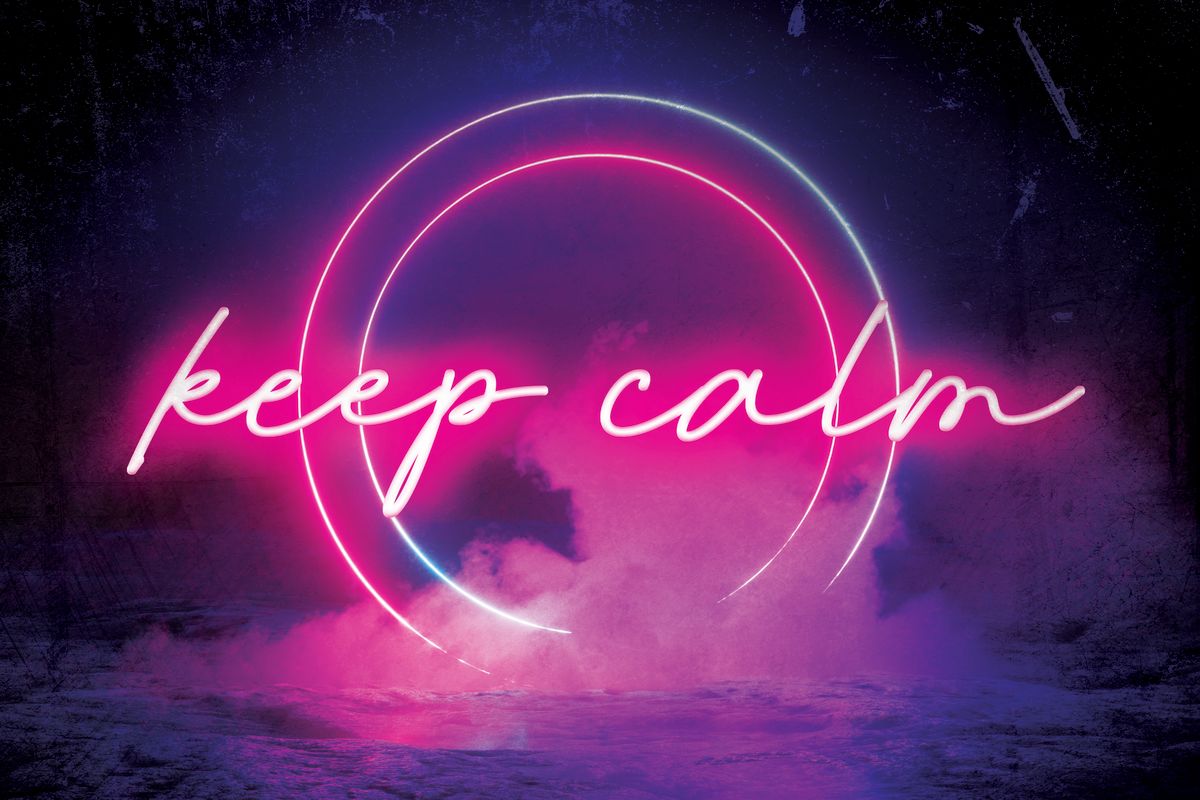 Keep Calm Neon