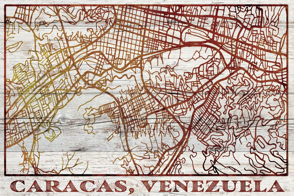 Caracas City Map