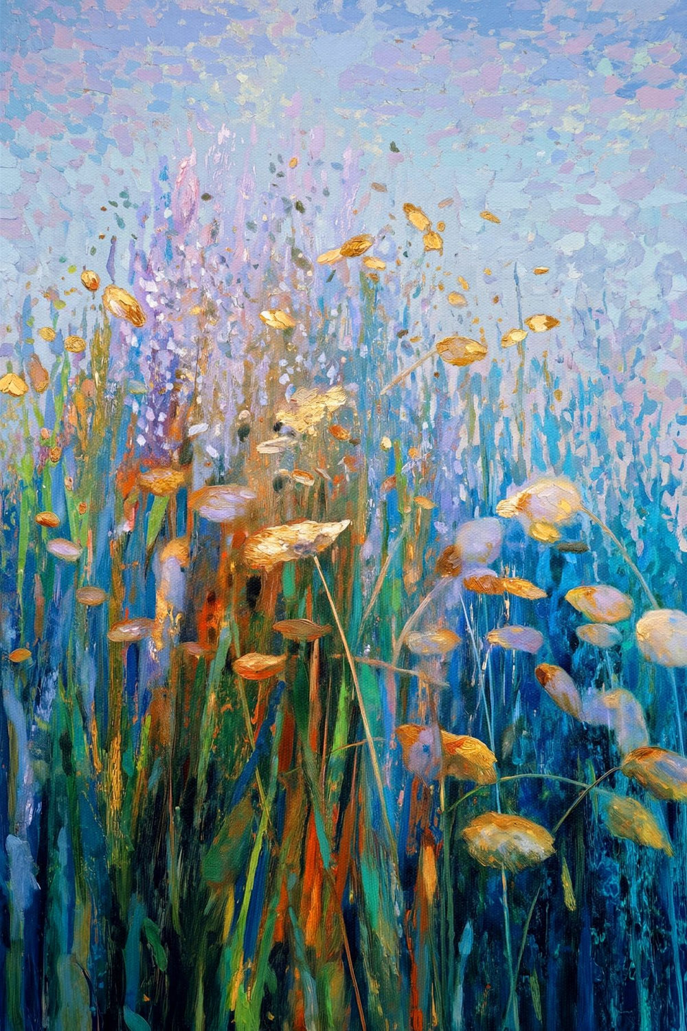 Abstract Flower Field