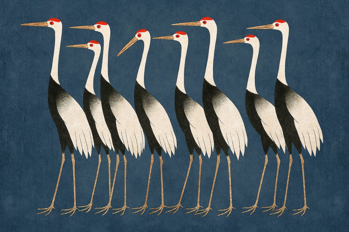 Cranes Align