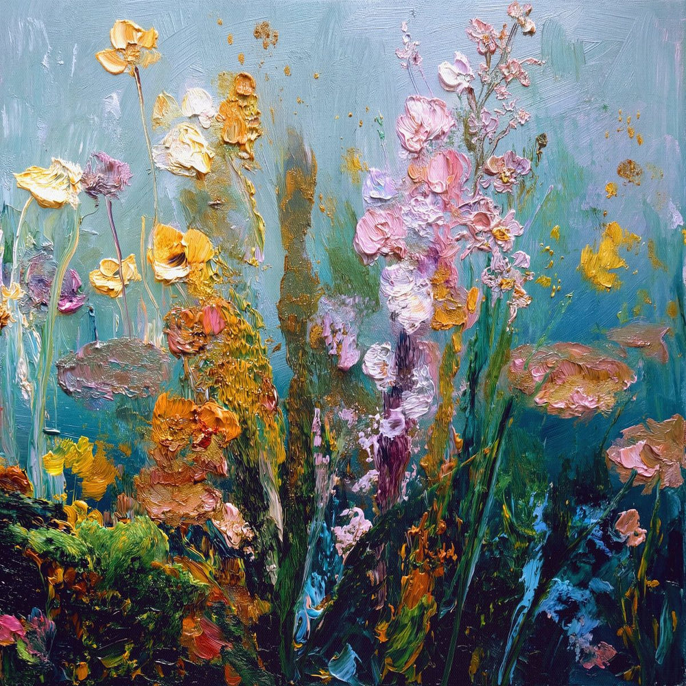 Vibrant Flower Abstract
