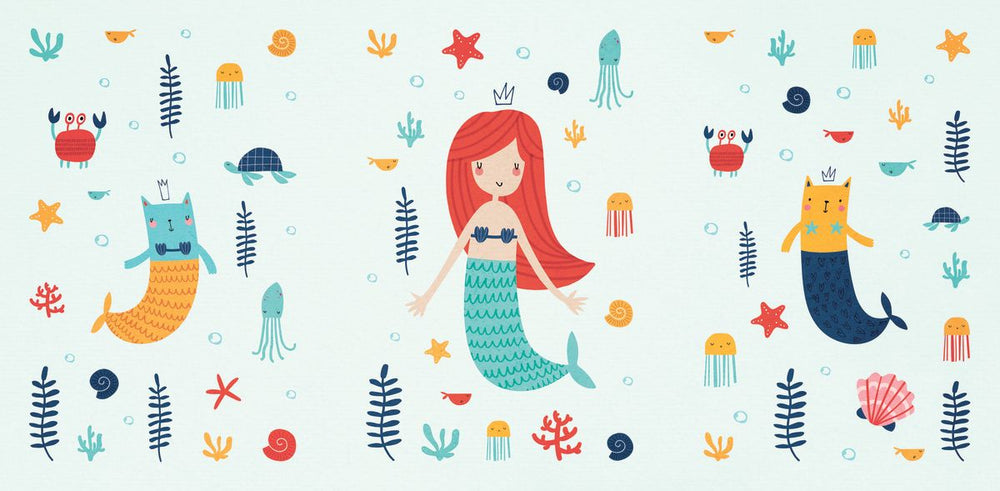 Nursery Cute Mermaids