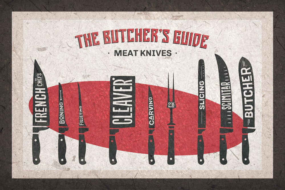 Butcher's Knives Chart