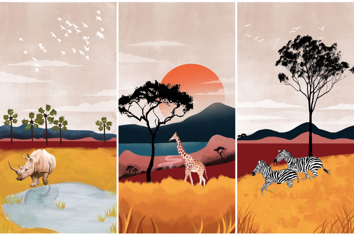 Colorful Savanna