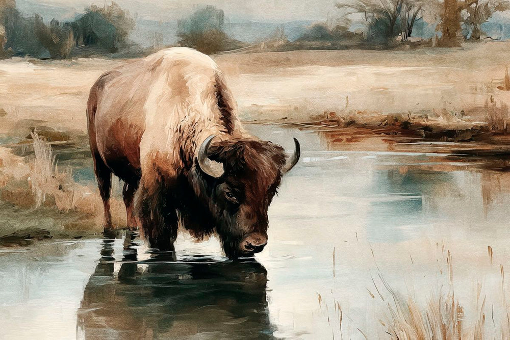 Bison In Solitude