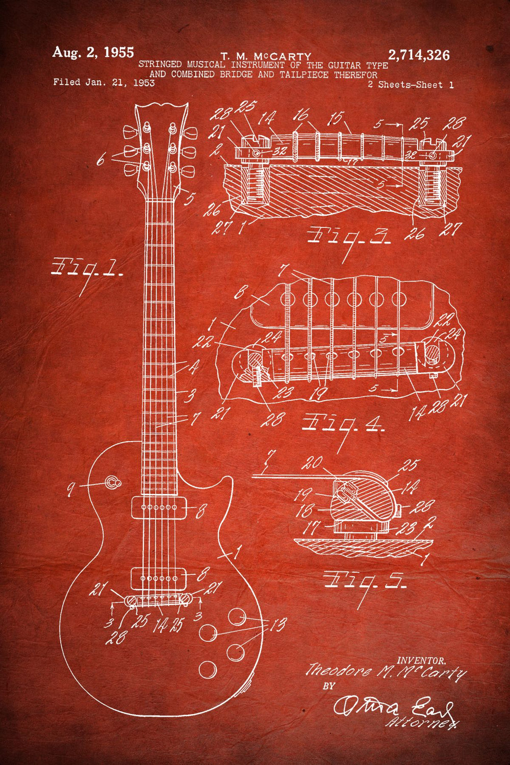 Stringed Musical Instrument Patent