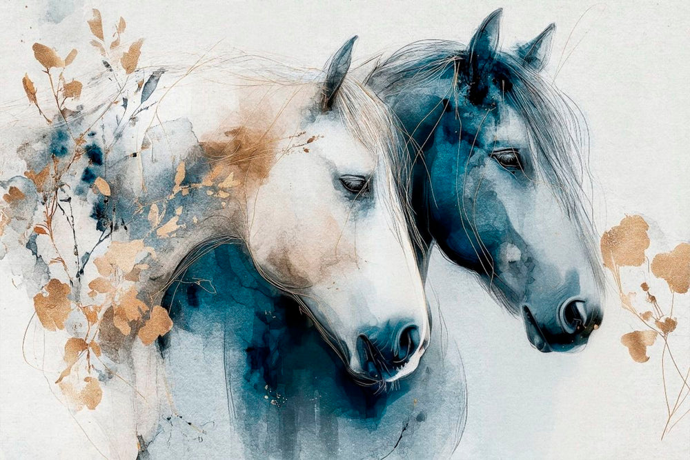 Gentle Bond Of Horses