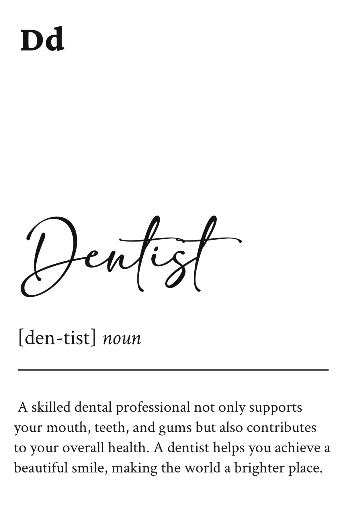 Dentist Meaning