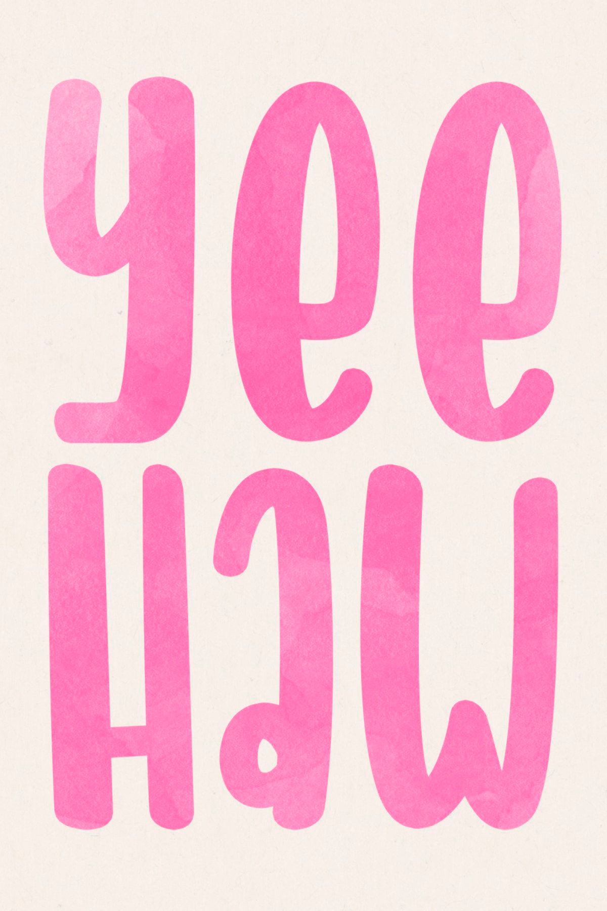 Pink Yee Haw