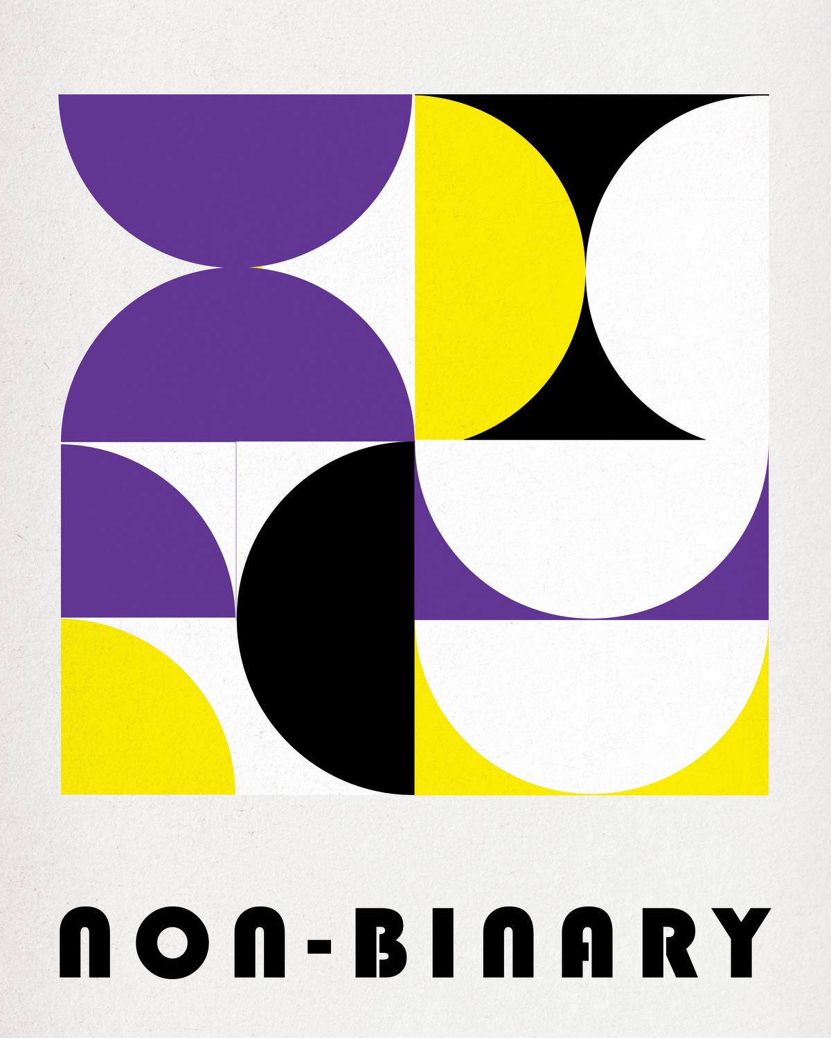Abstract Non-Binary Colors
