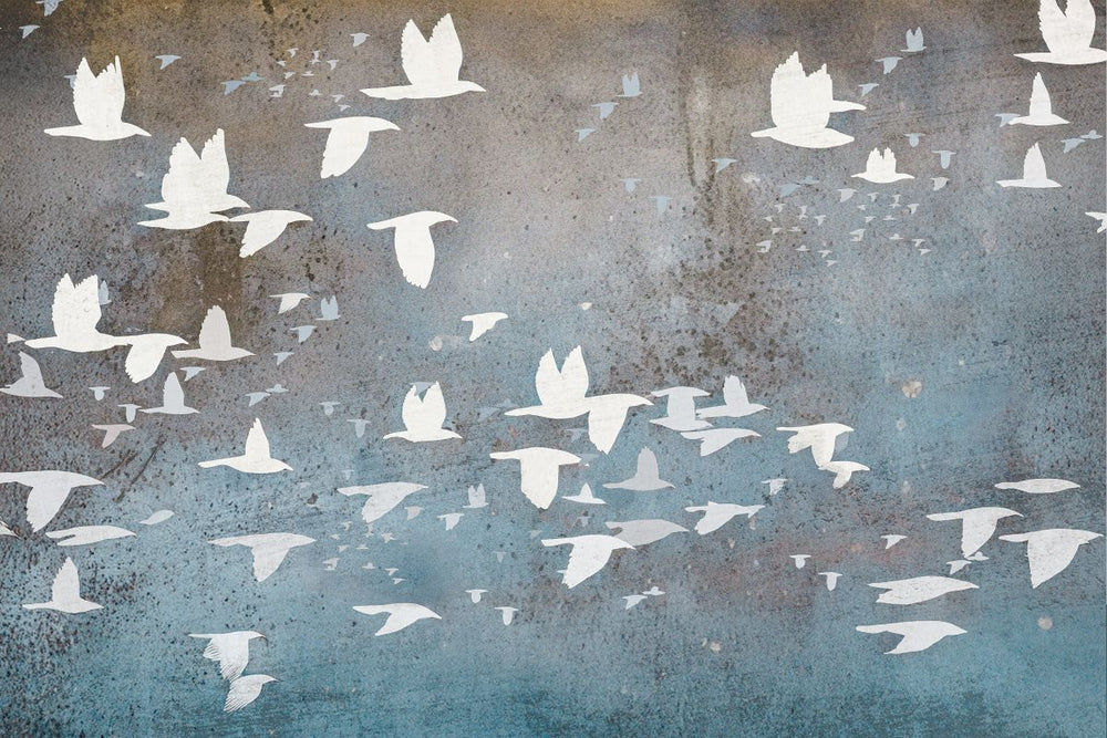 Flying White Birds I