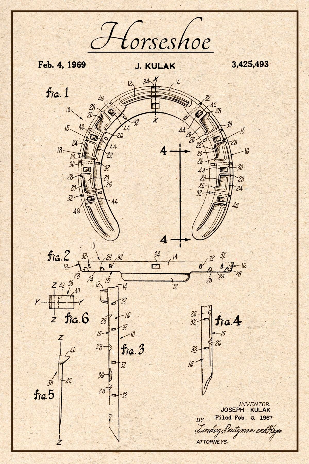 Horseshoe Patent I