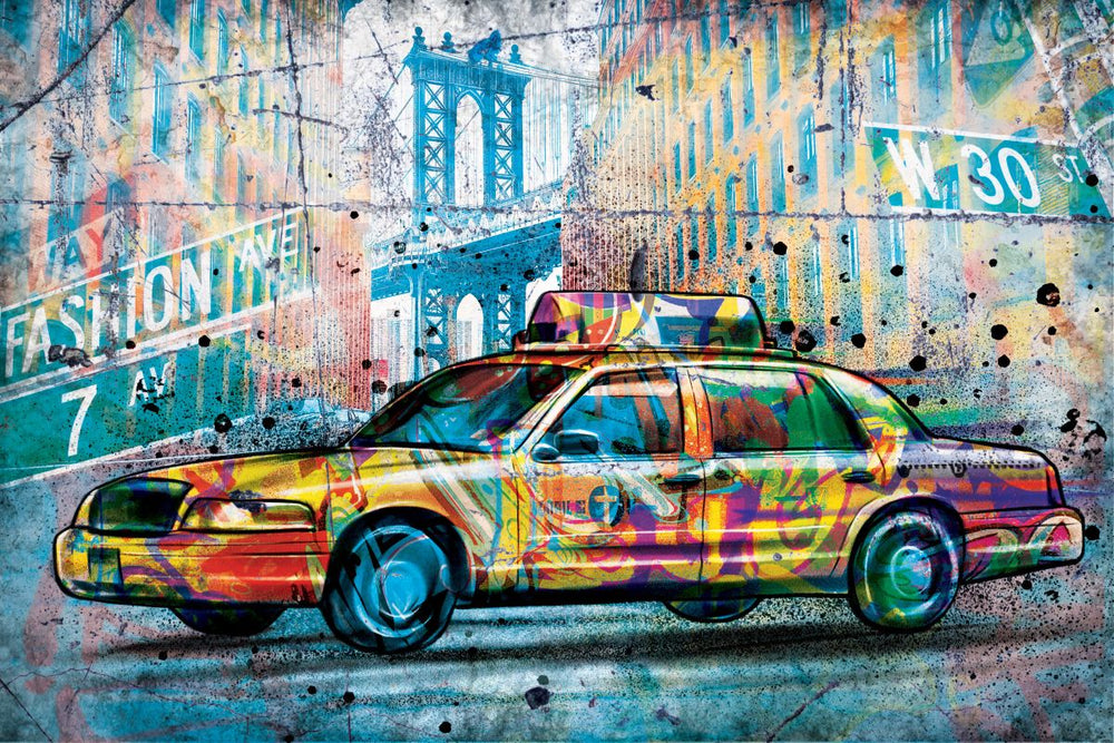 NYC Taxi Graffiti
