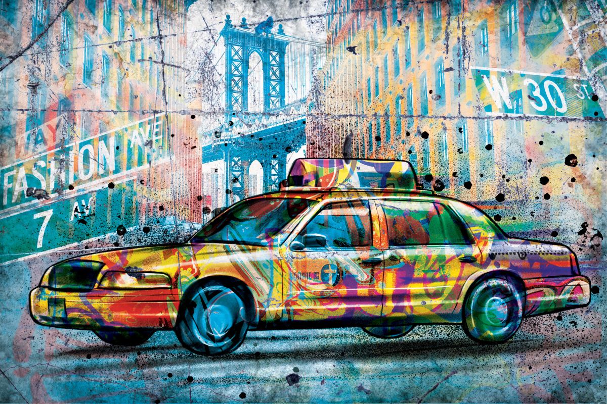 NYC Taxi Graffiti