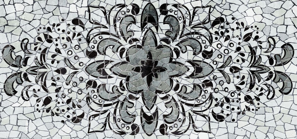 Monochrome Mosaic Tiles