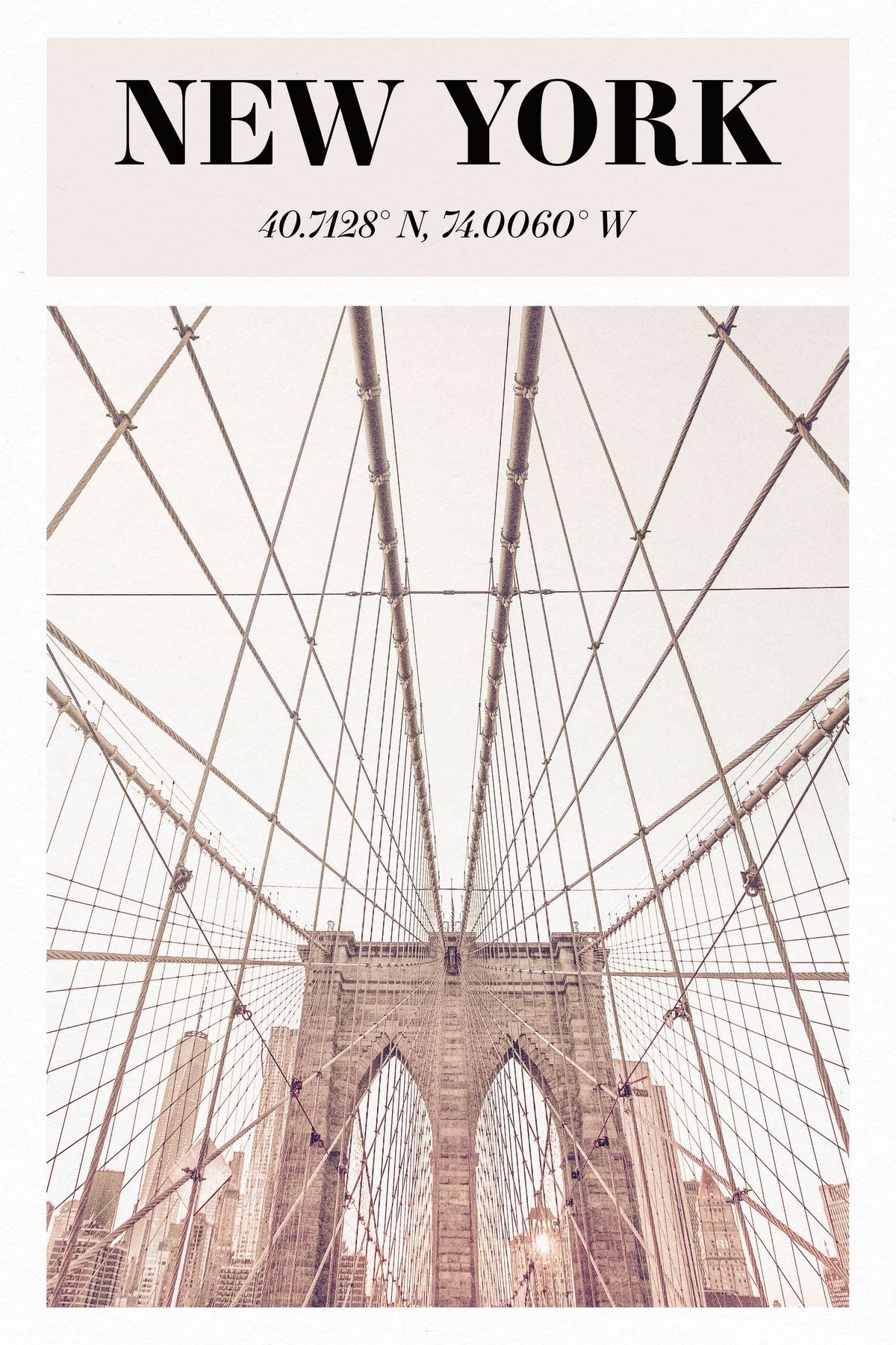 Brooklyn Bridge NY Coordinates
